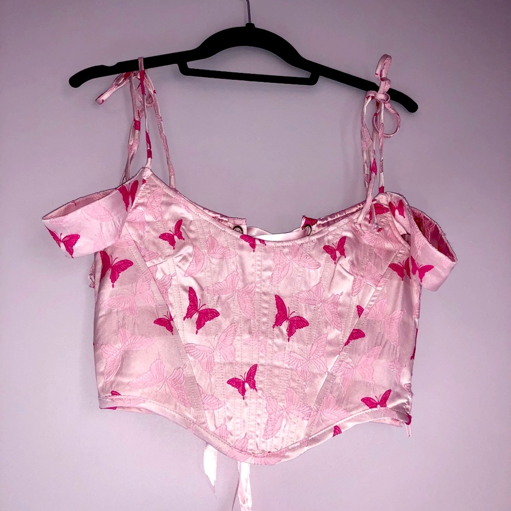 Bridgerton Inspired Butterfly Corset Top